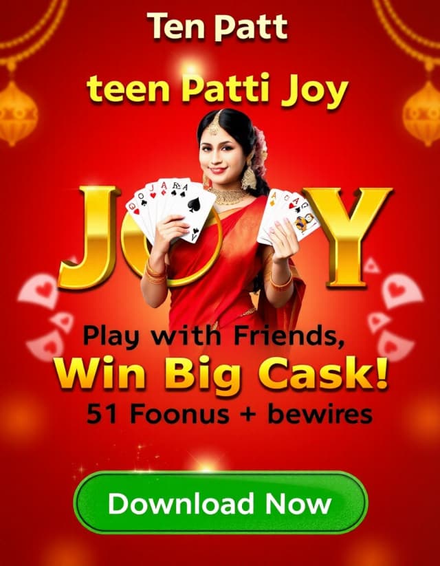 Teen Patti Joy Mod Apk Banner